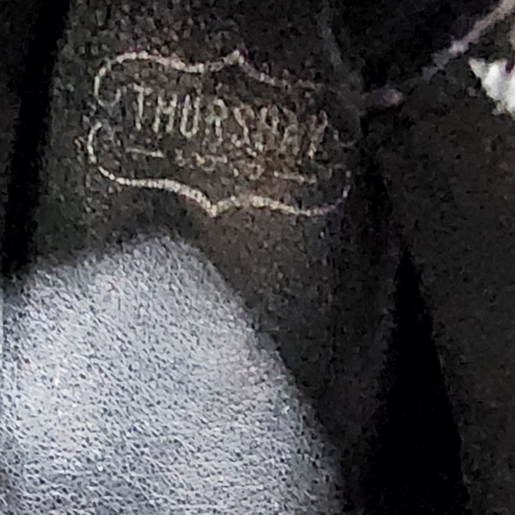 Thursday Boot Duchess Shadow Grey Suede Leather Chelsea Boots 8.5 - Picture 6 of 7